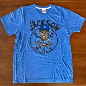 HOMAGE Kansas City Royals Bo Jackson  T-Shirt